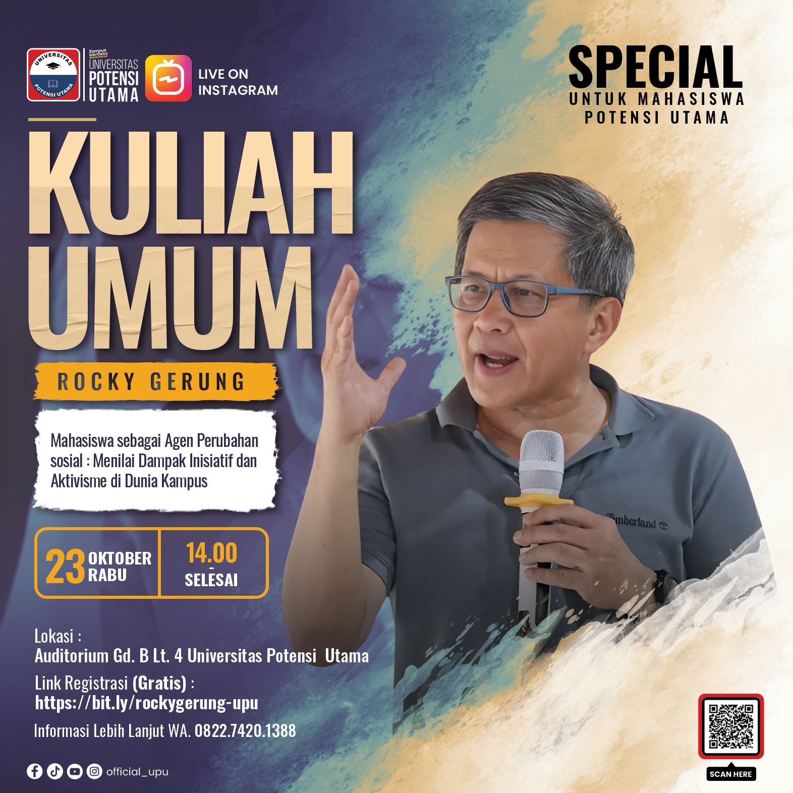 Kuliah Tamu Bersama Rocky Gerung