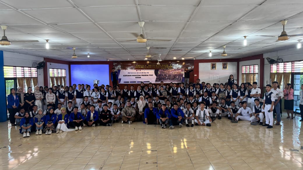 HMPS Hukum UPU Gelar Penyuluhan Hukum di SMA Parulian 1 Medan Teladan